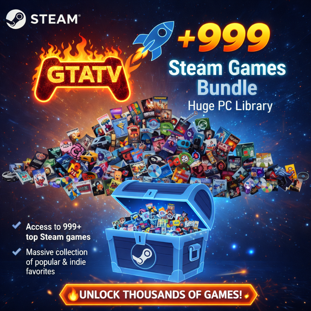 Starter Pack - 999+ Steam Games Collection